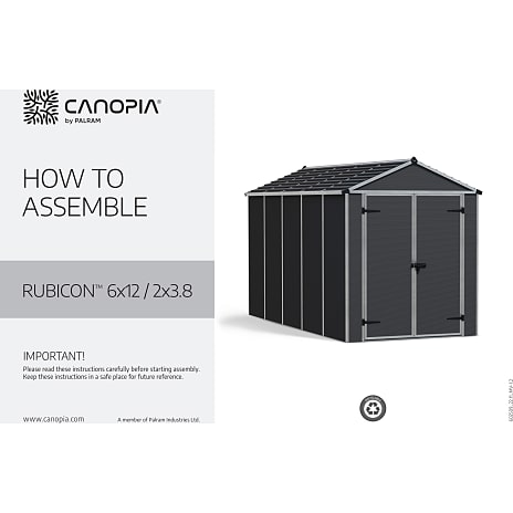 Canopia by Palram Rubicon skur - 7,0 m2