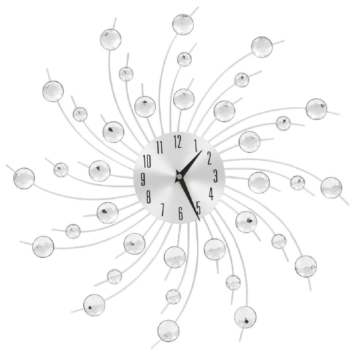 Decoshop26 Horloge Murale Design Moderne 50 cm