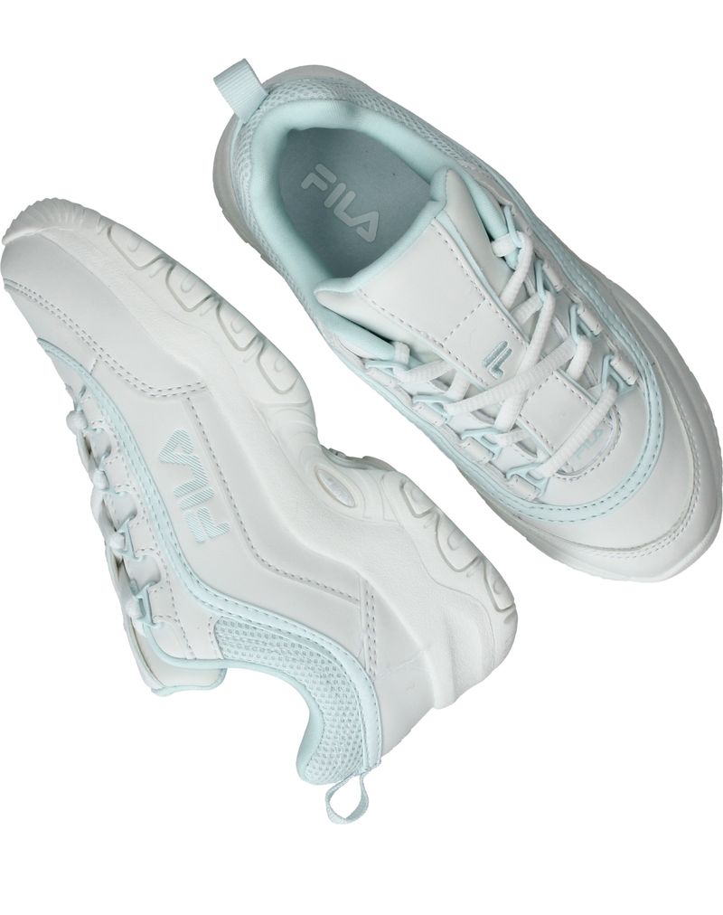 Fila Strada Logo Sneakers Wit Meisjes