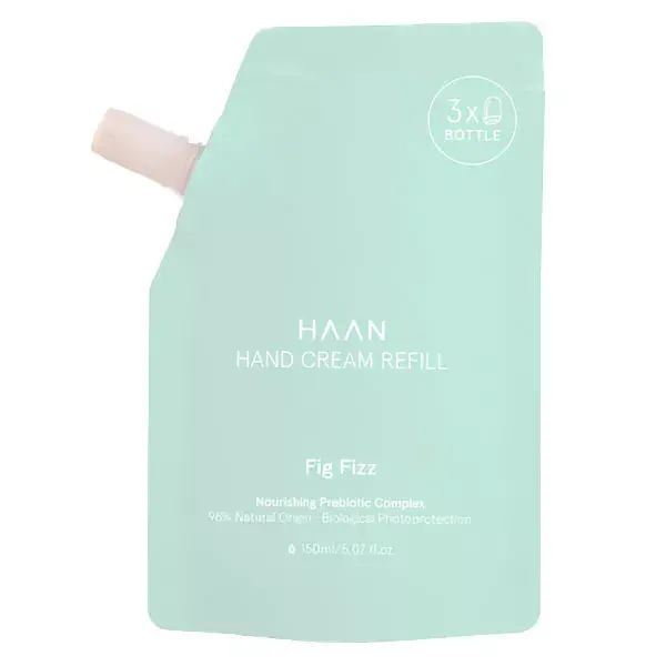 Refil de hidratante para mãos Haan Fig Fizz com fava tonka 150ml