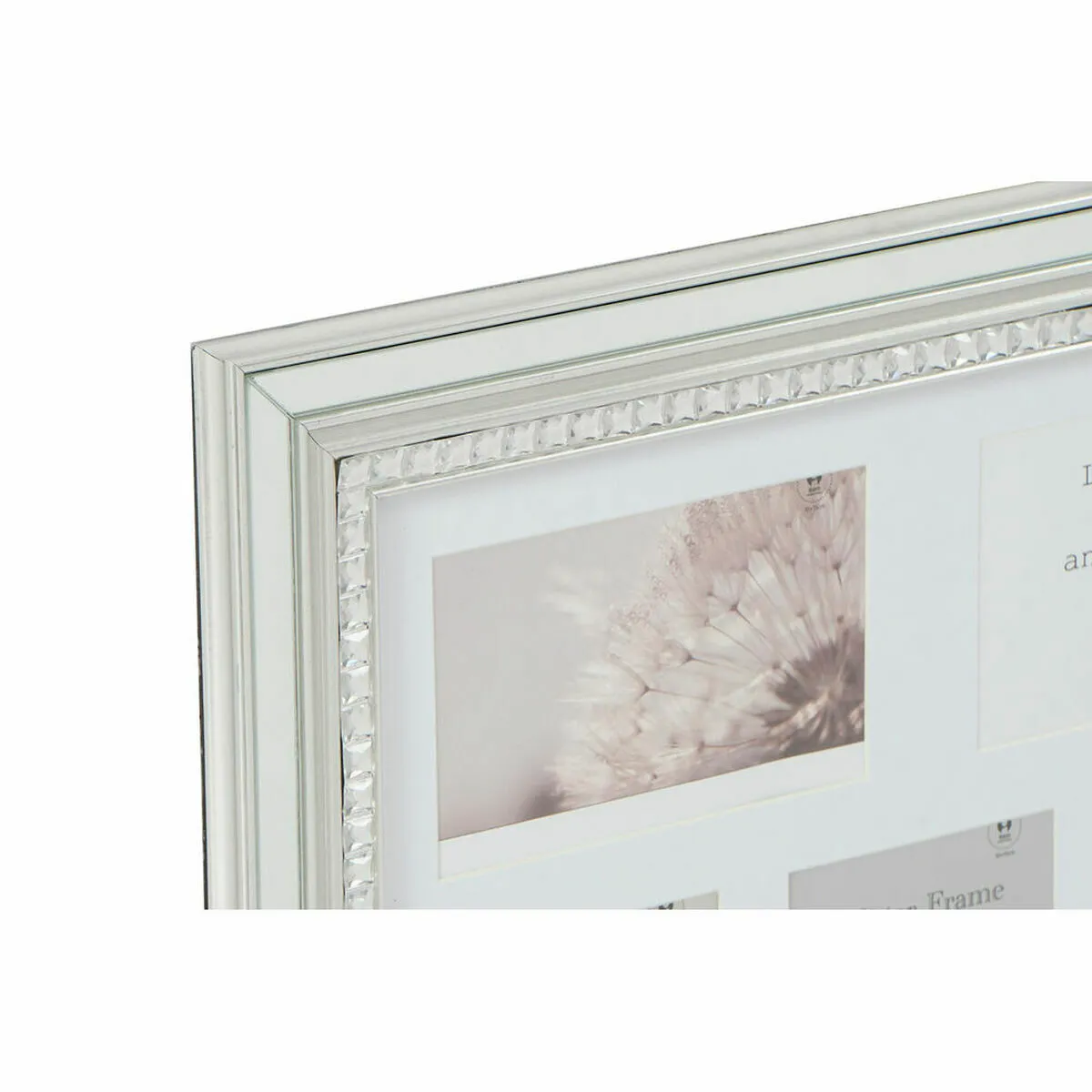 DKD Home Decor 2 Cadres photo 46x40 cm - Doré Argenté