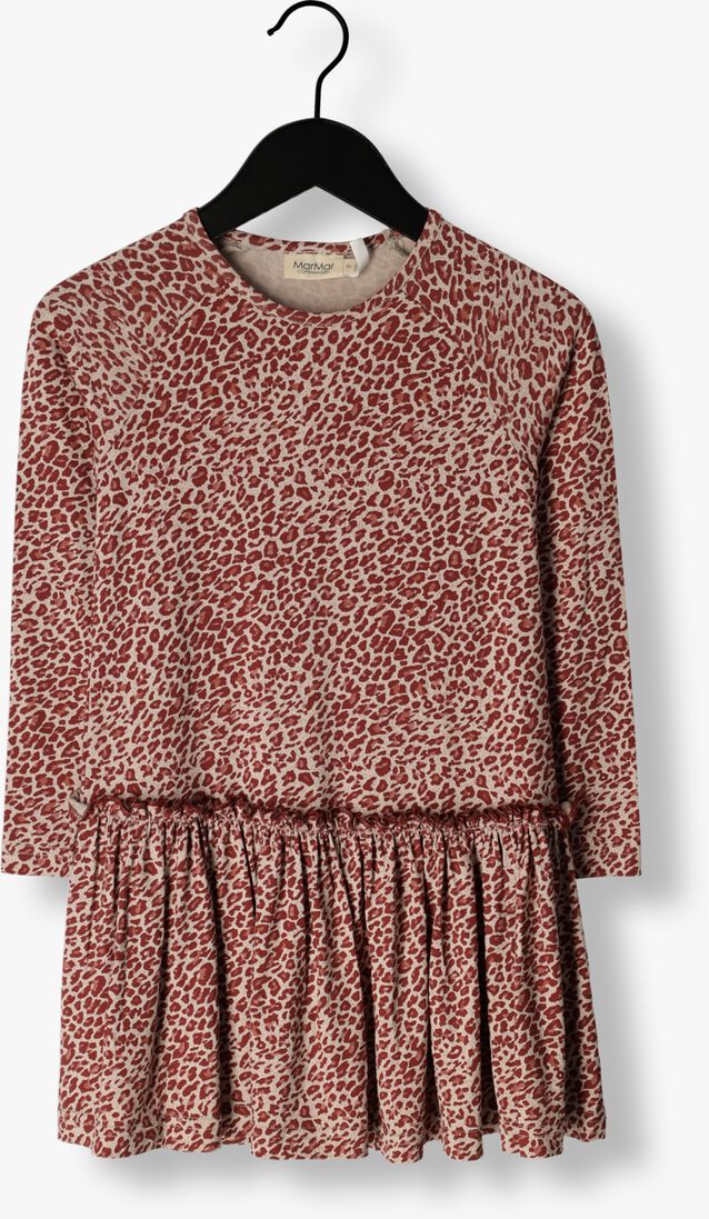 MARMAR COPENHAGEN rode marmar copenhagen midi jurk leo debbie