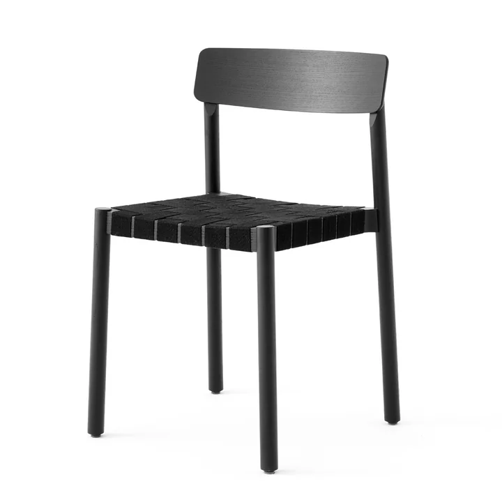 &Tradition - Betty TK1 Stuhl, schwarz / schwarz
