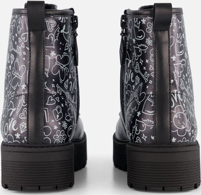 Skechers - Gravlen-Hi - Veterboots - Imitatieleer - Met Rits - Memoryfoam Voetbed