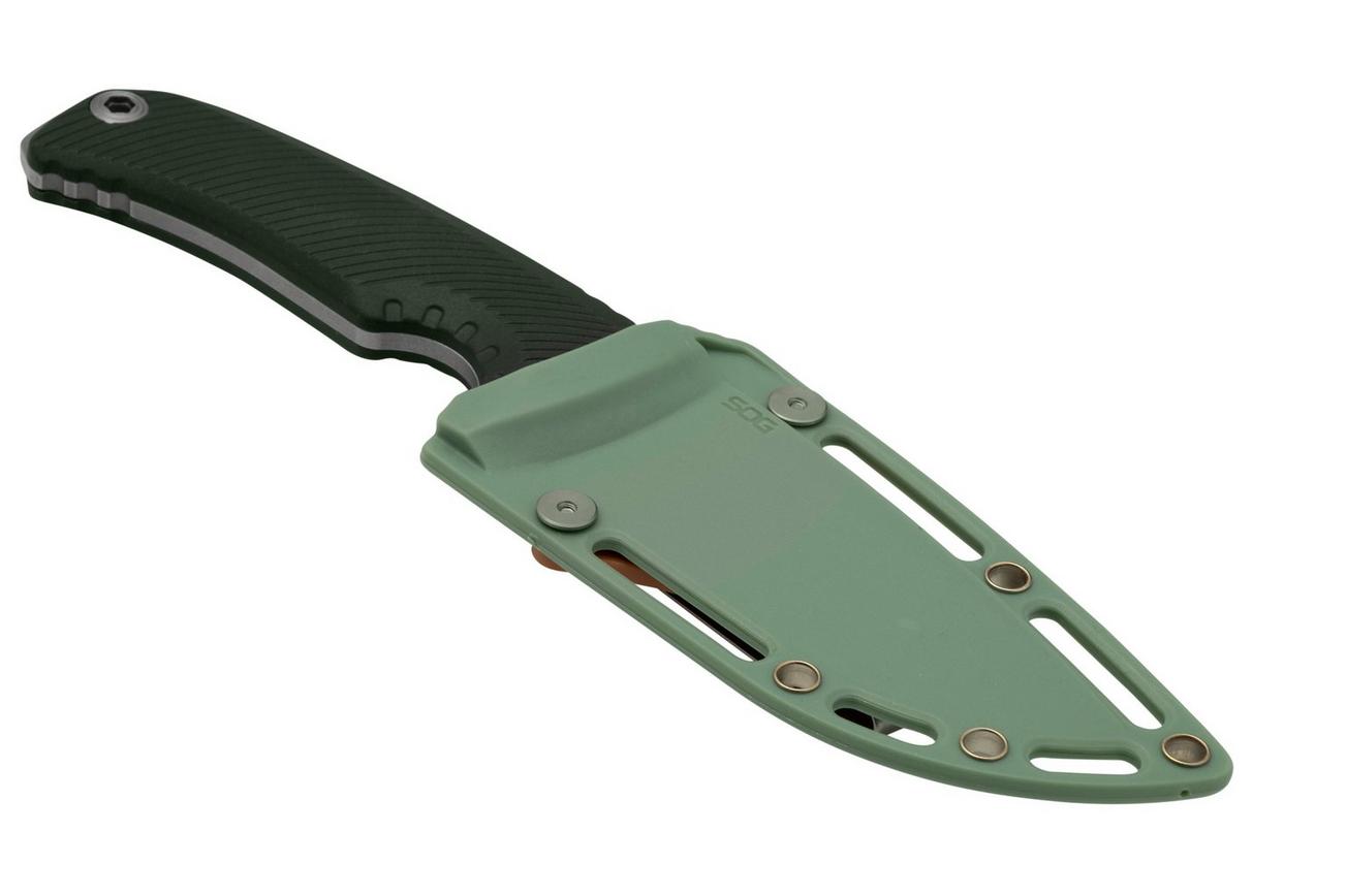 SOG Tellus FX 17-06-01-41 Olive Drab, vaststaand mes