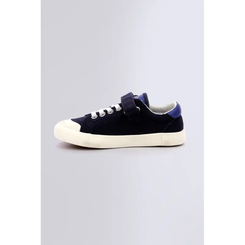 Kickgoldi Marine BASKETS BASSES Textile Fille