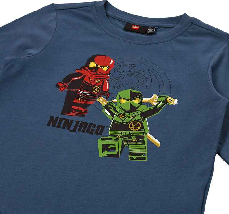 LEGO kidswear-LEGO børnetøj LWTANO 607 - T-SHIRT L/S Middle blue
