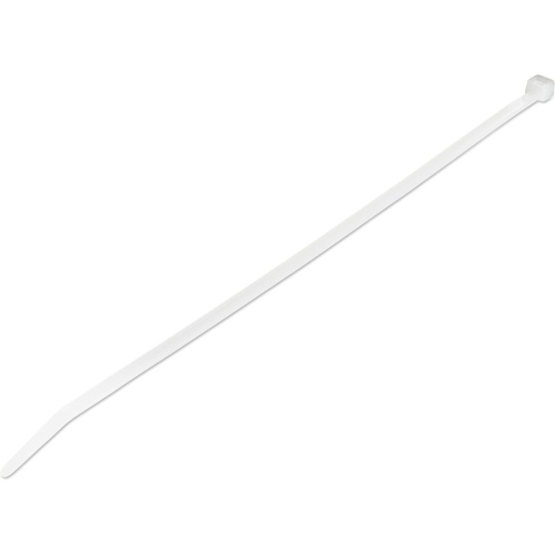 StarTech.com Colliers de serrage 25 cm blancs - Paquet de 100