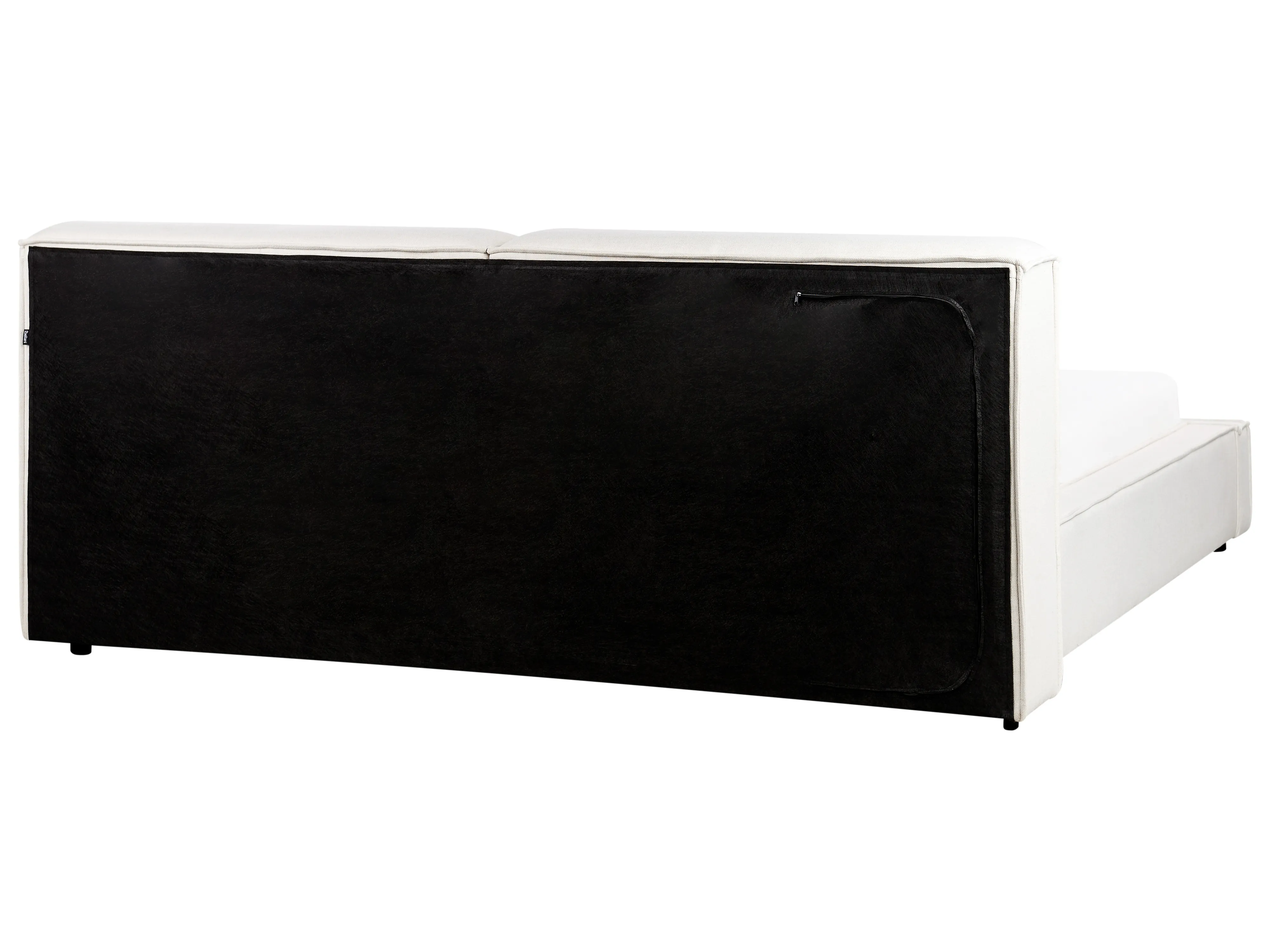 Waterbed Stof LINARDS 180 x 200 cm Gebroken wit