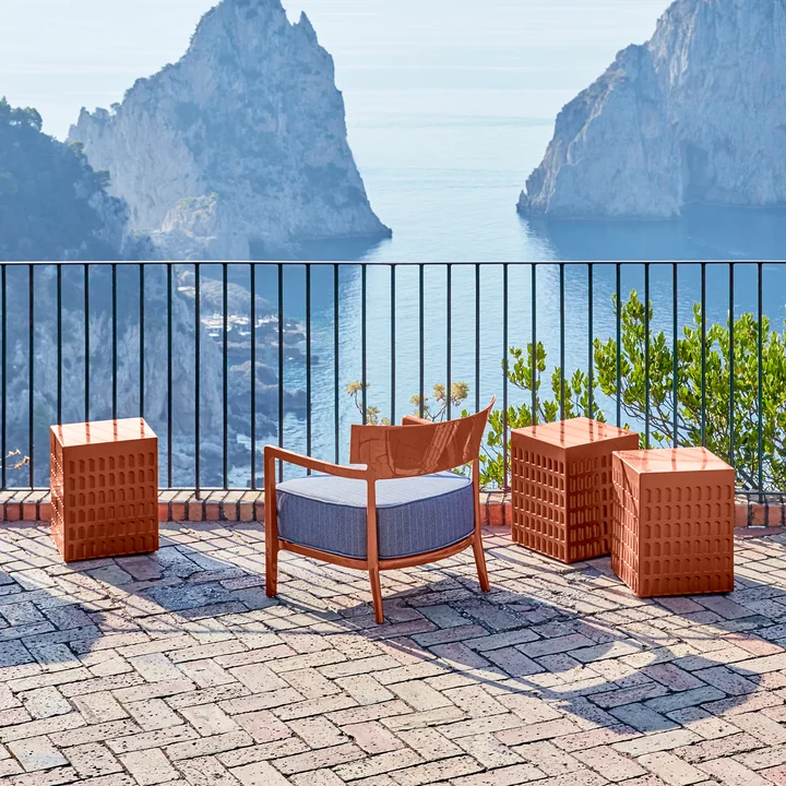 Kartell - EUR Hocker, weiss