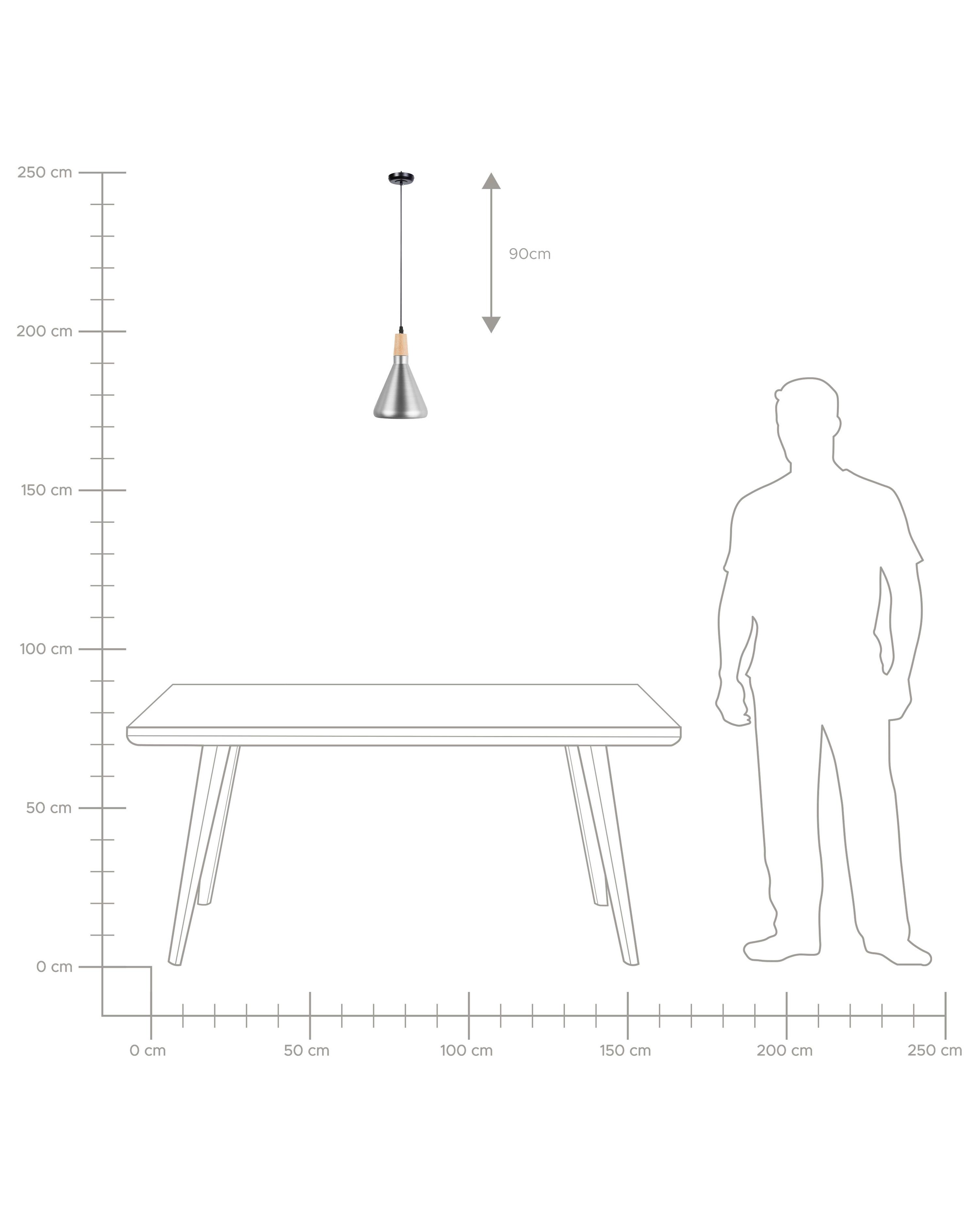 Hanglamp ARDA Metaal Zilver