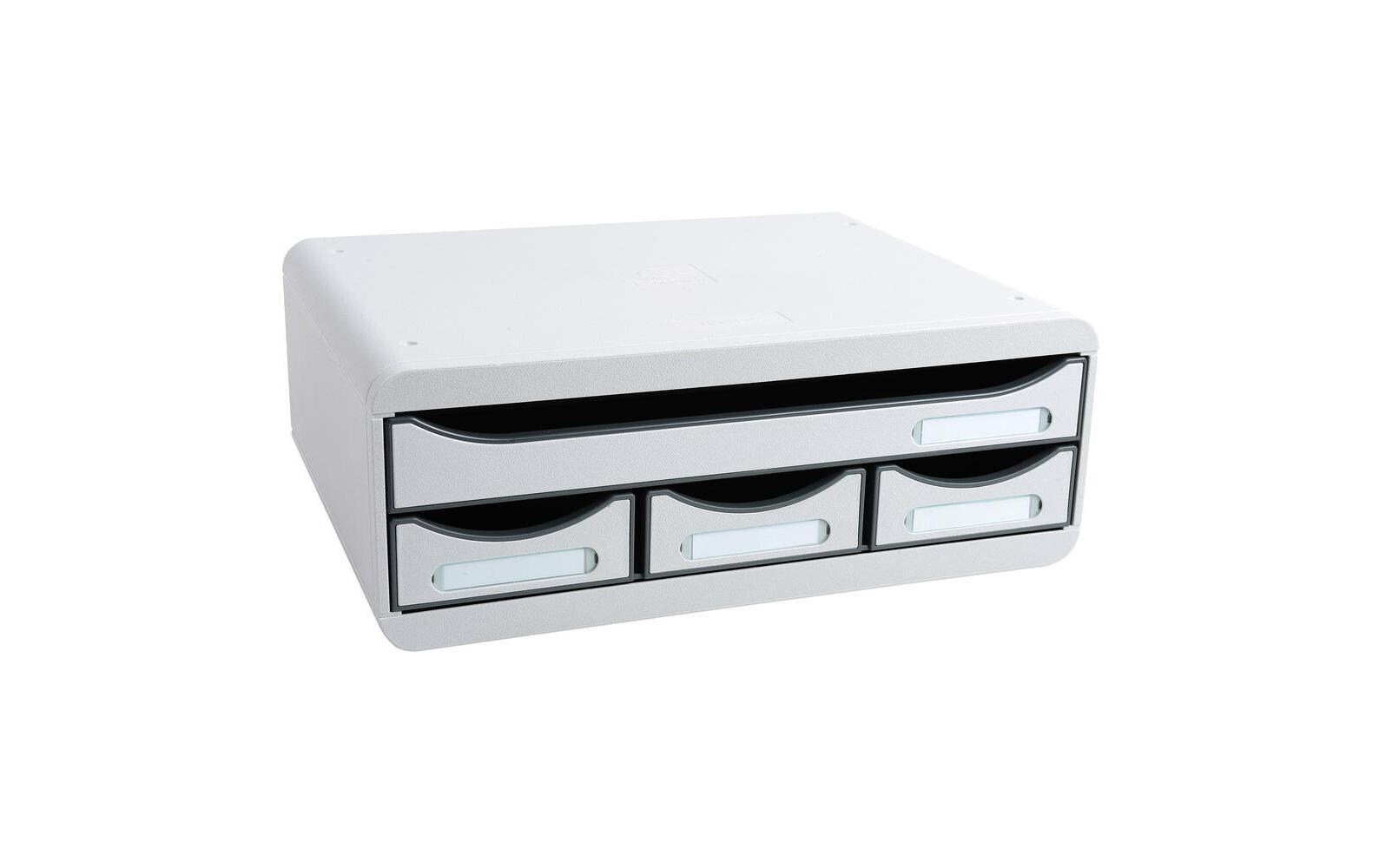 Schubladenbox Toolbox mini 4 Schubladen, GrauSchubladenbox