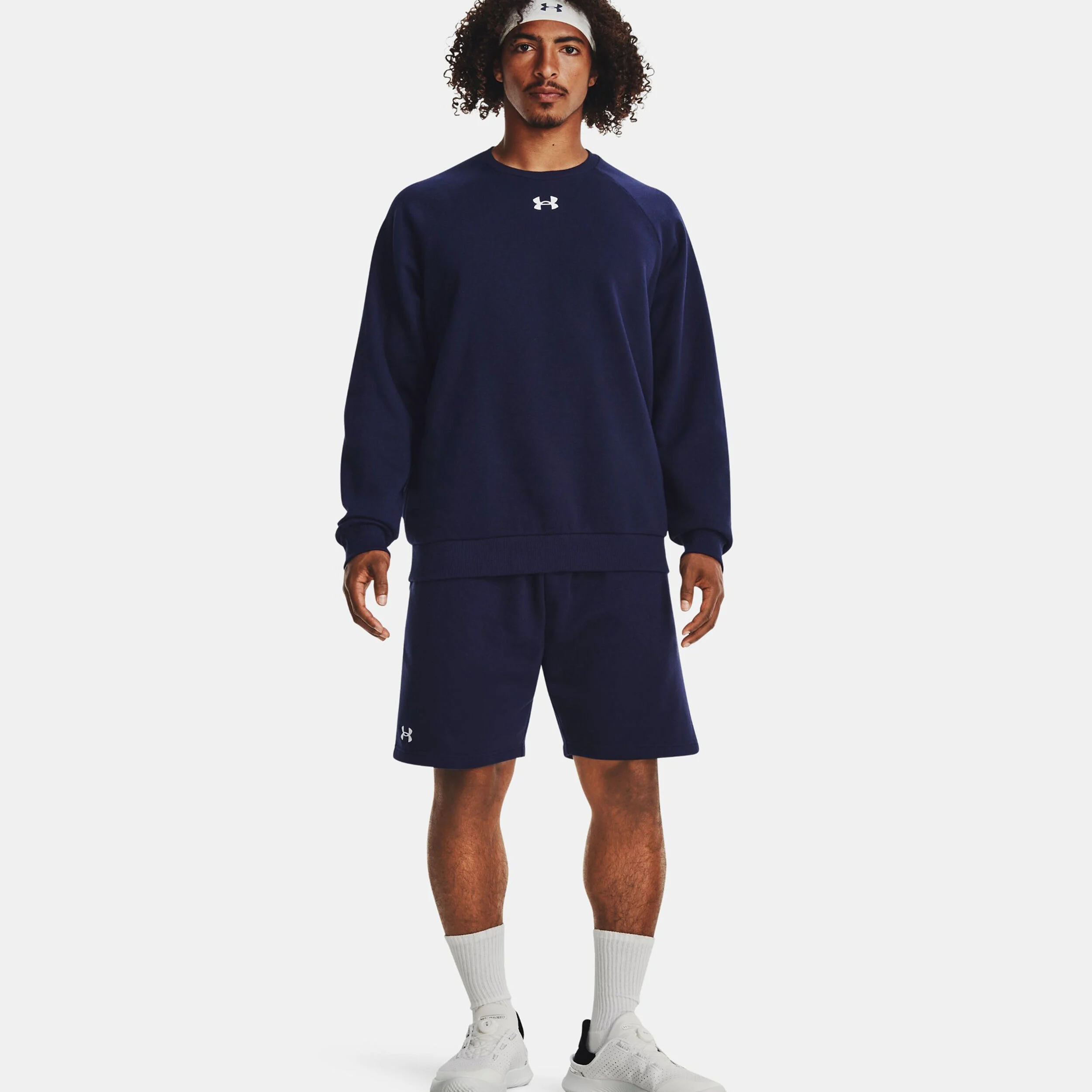 Under Armour Rival Shorts Hommes - Bleu Foncé
