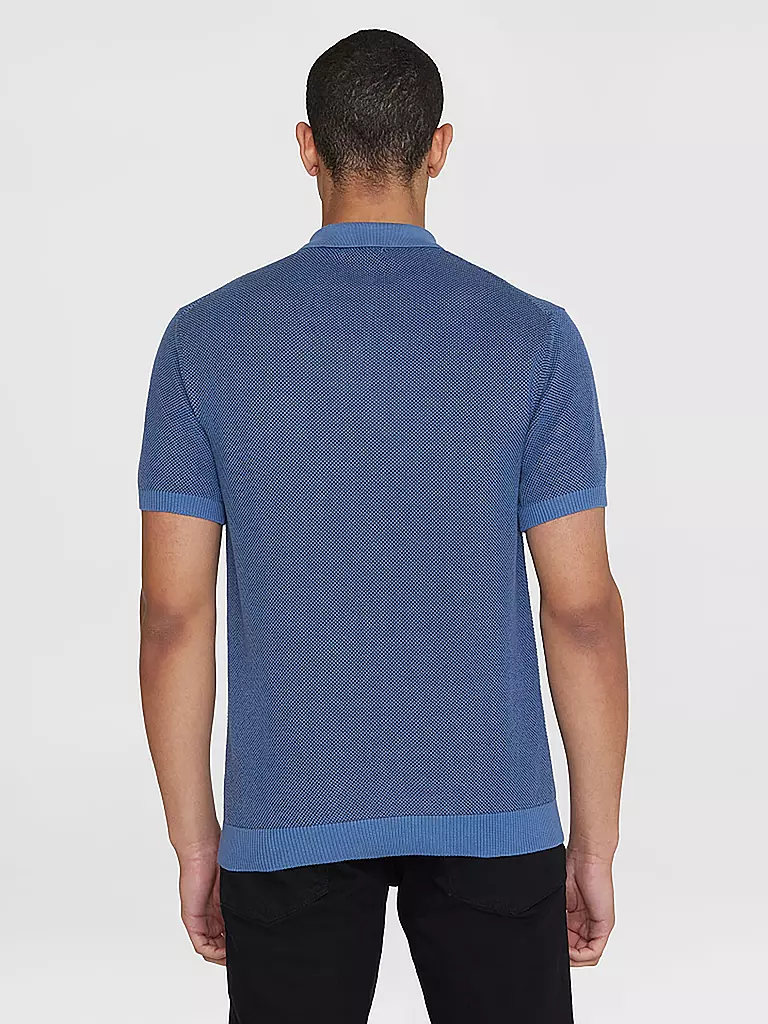 KNOWLEDGE COTTON APPAREL Poloshirt  blau