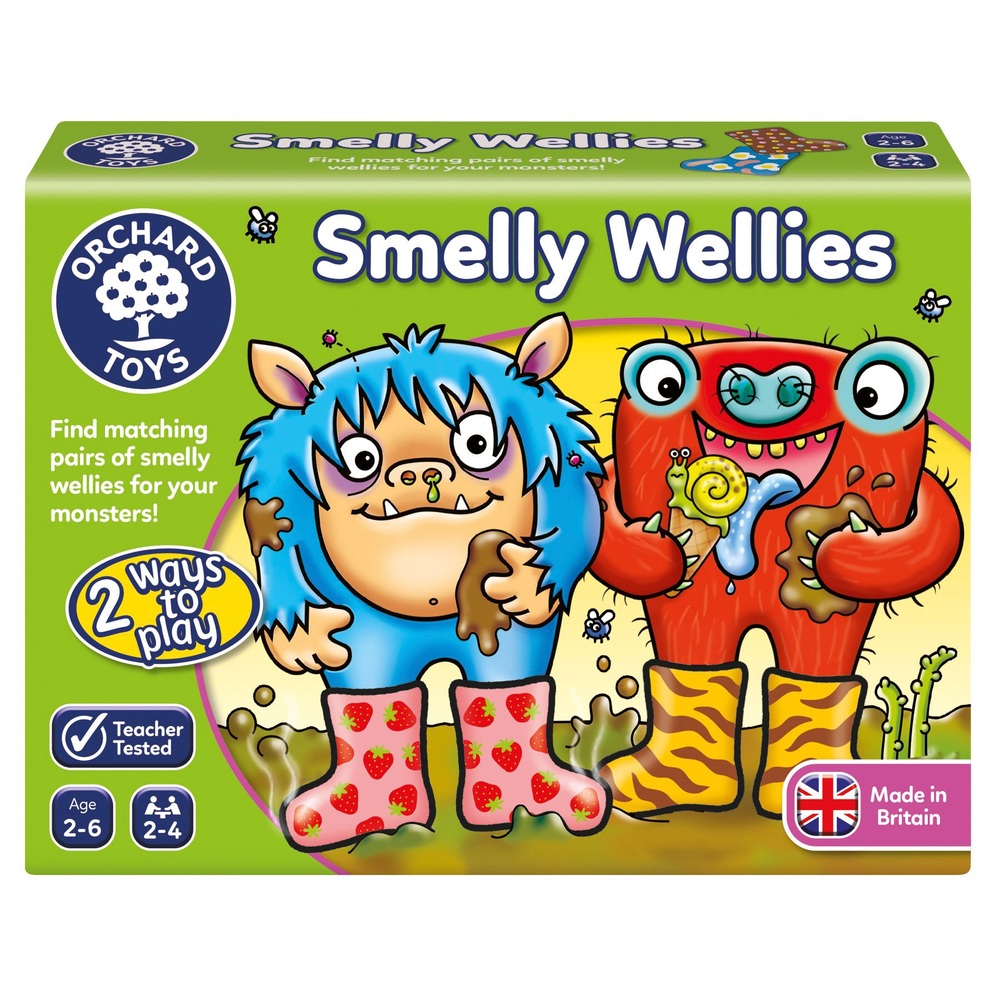 Orchard Toys Stinkende Gummistiefel Brettspiel
