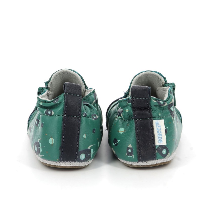 Robeez Robeez Mini Shoez Rocket Trip Vert