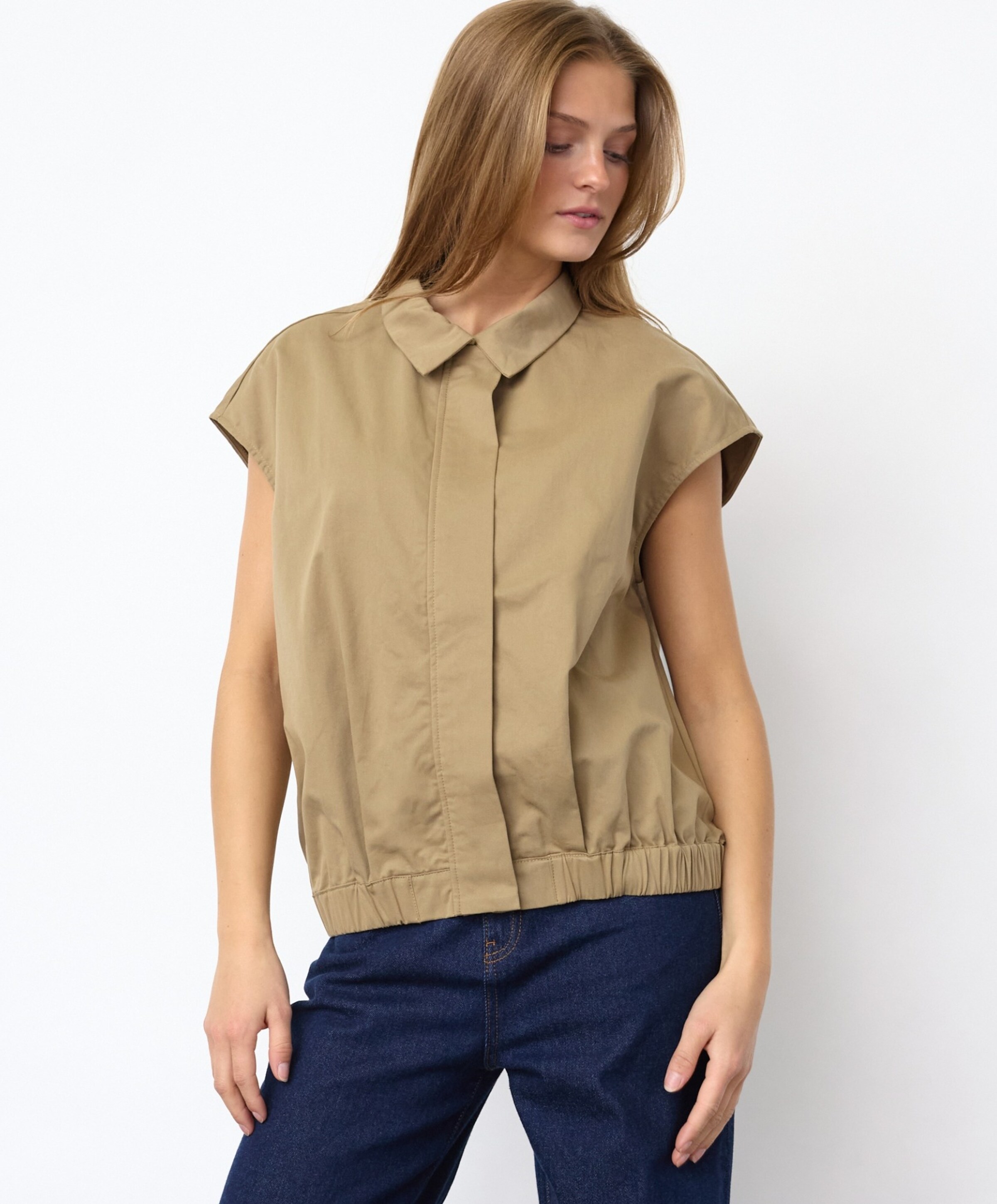 Sisters Point Dames gilet ecru