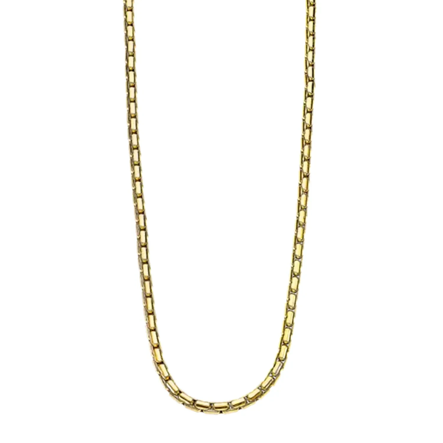 Lotus Urban 3 mm Halskæde Forgyldt Rustfrit Stål LS2367-1/2
