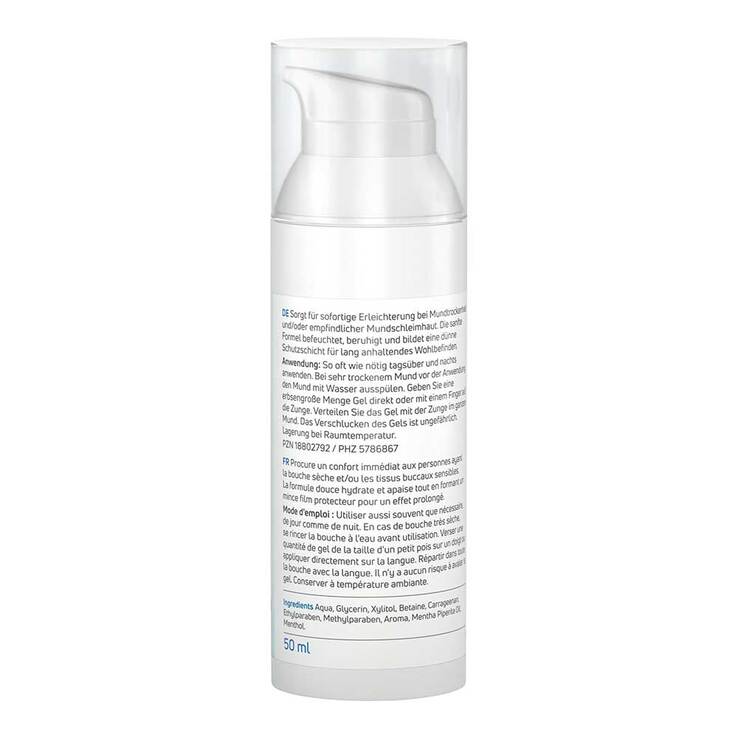 Feuchtigkeitsspendendes Mundgel milde Minze, 50 ml