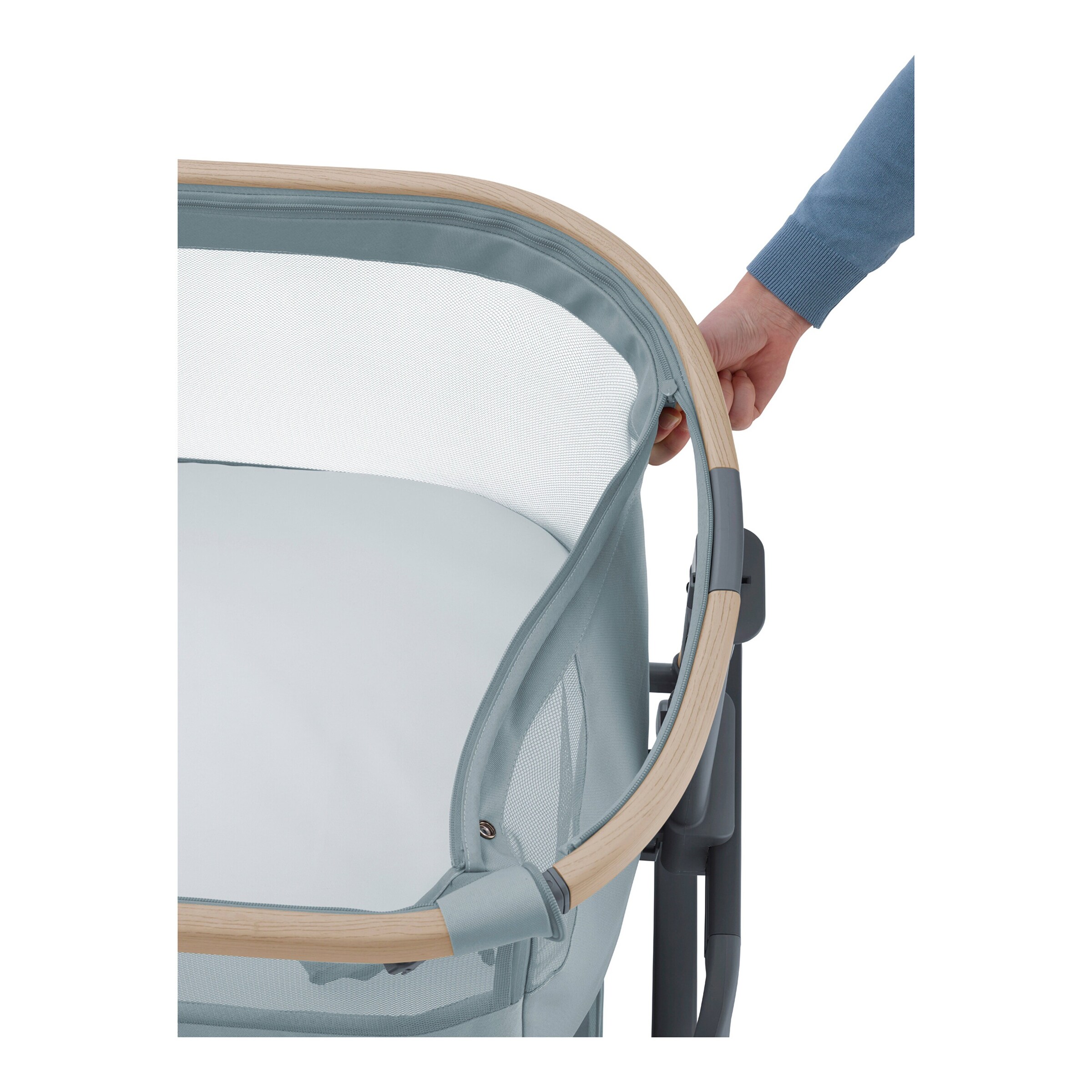 Maxi-Cosi Beistellbett Iora Beyond Grey Eco