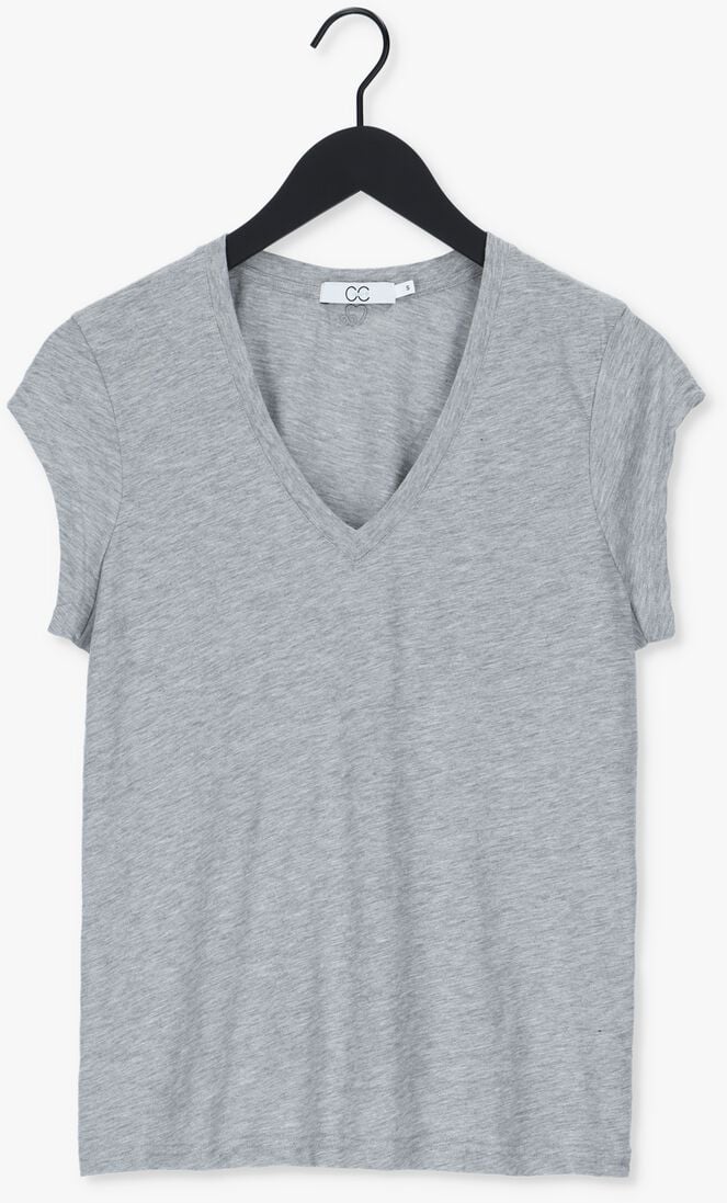 CC HEART grijze cc heart t-shirt basic v-neck tshirt