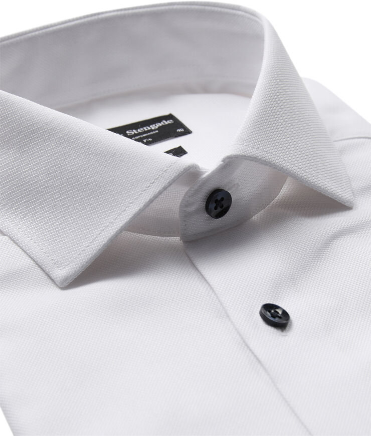 Bruun & Stengade BS Dragic Modern Fit Shirt White