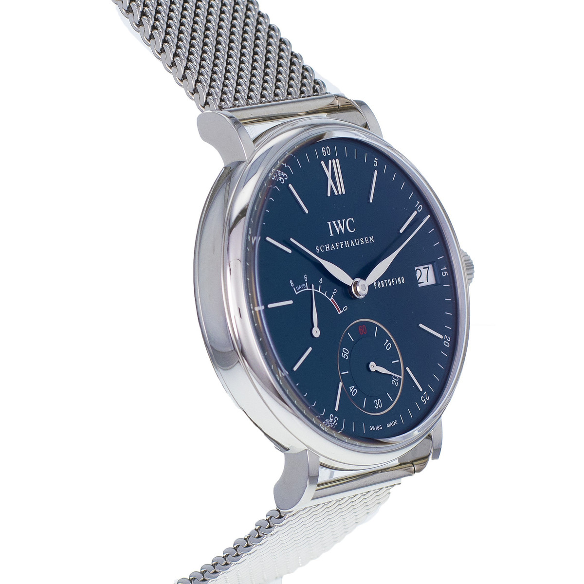 Montre d'occasion IWC Portofino homme mécanique acier