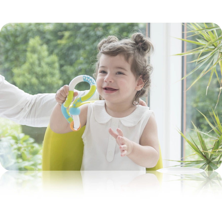 kidsme Lernrassel biegsam, bunt