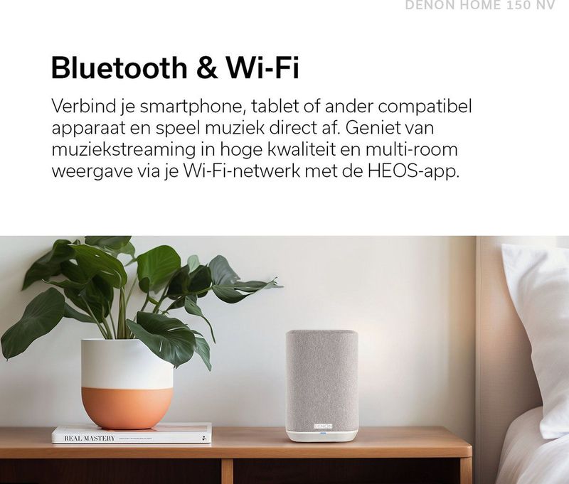 Denon - Home 150 NV - Draadloze Speaker - Zwart - HEOS Technologie