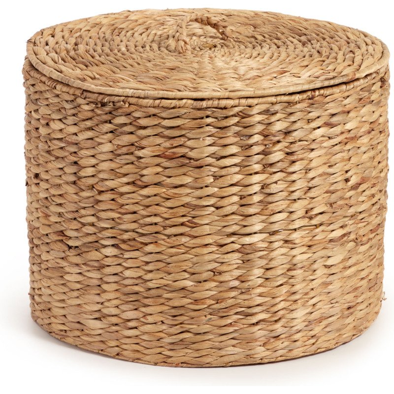 Panier à linge Yessira en fibres naturelles 45 cm