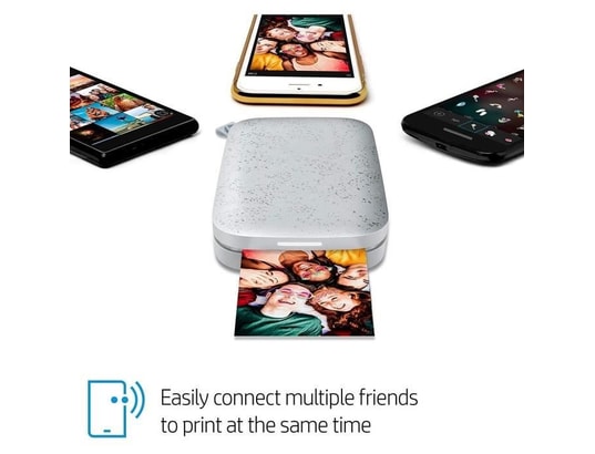 HP - Appareil photo instantané Sprocket printer 200 - imprimante instantanée 5 x 7,6 cm - ...