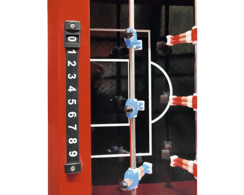 Koelbox axi cooler met tafelvoetbal rood