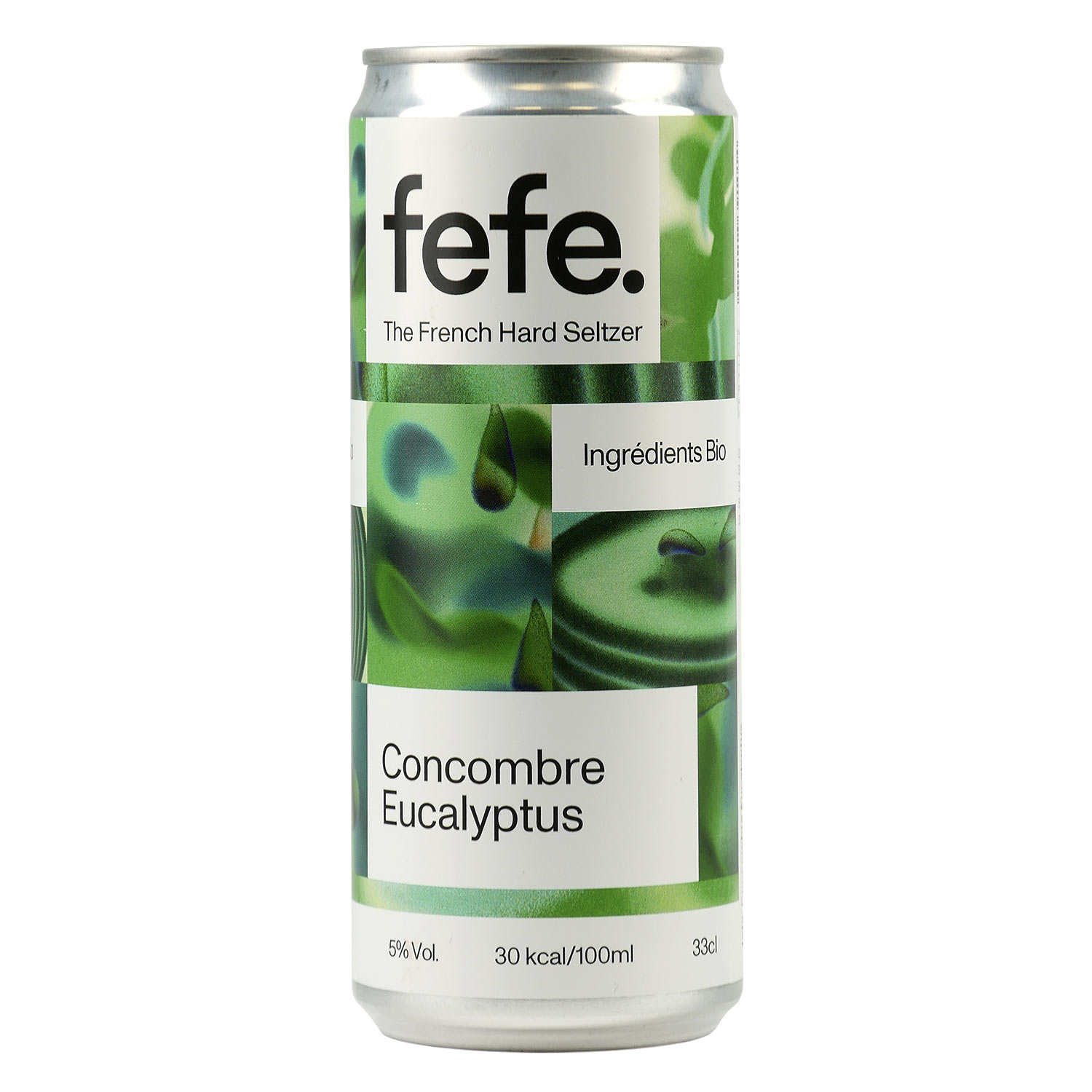Hard Seltzer Fefe au Concombre et à l'Eucalyptus - Produit en France