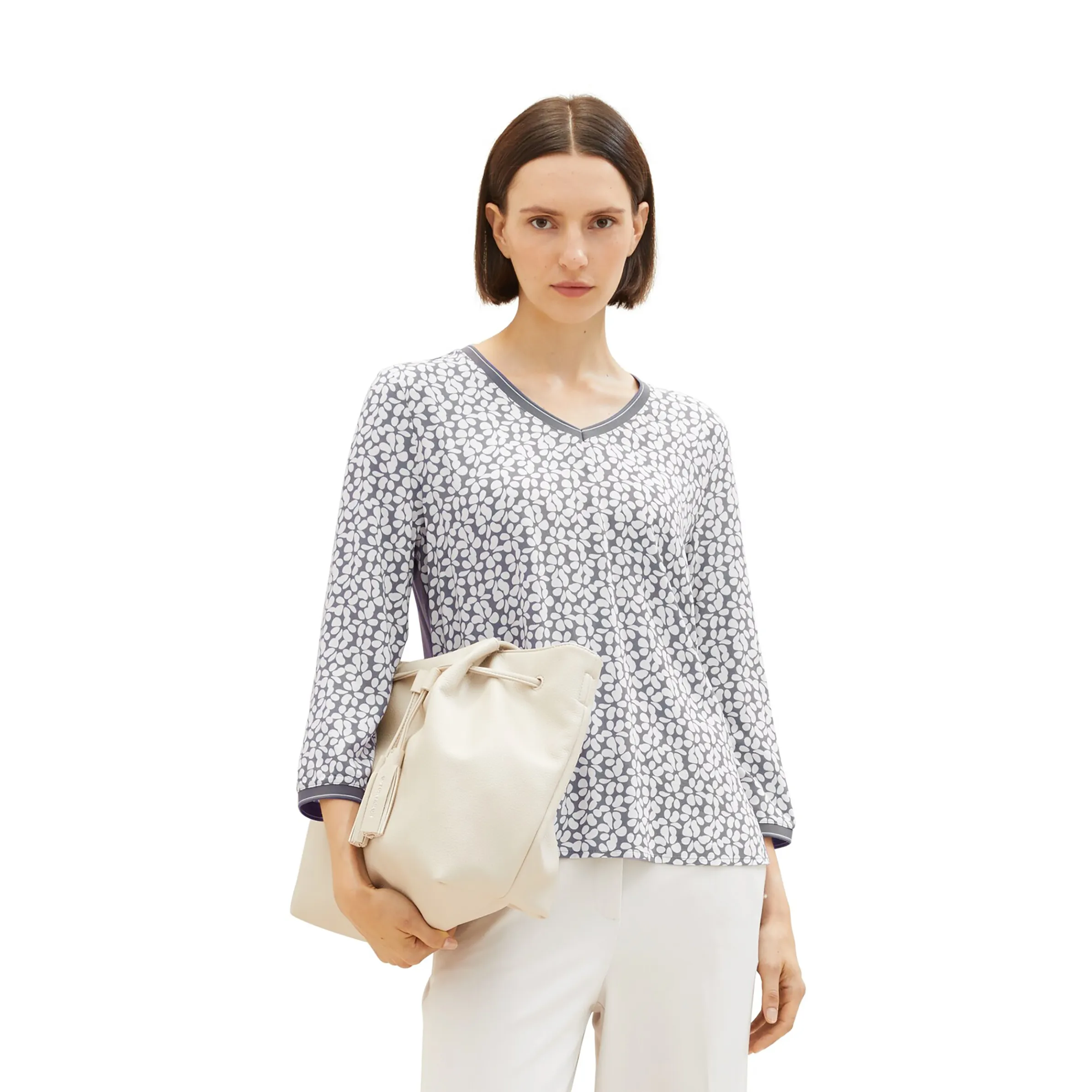 Damen Shirt mit Alloverprint