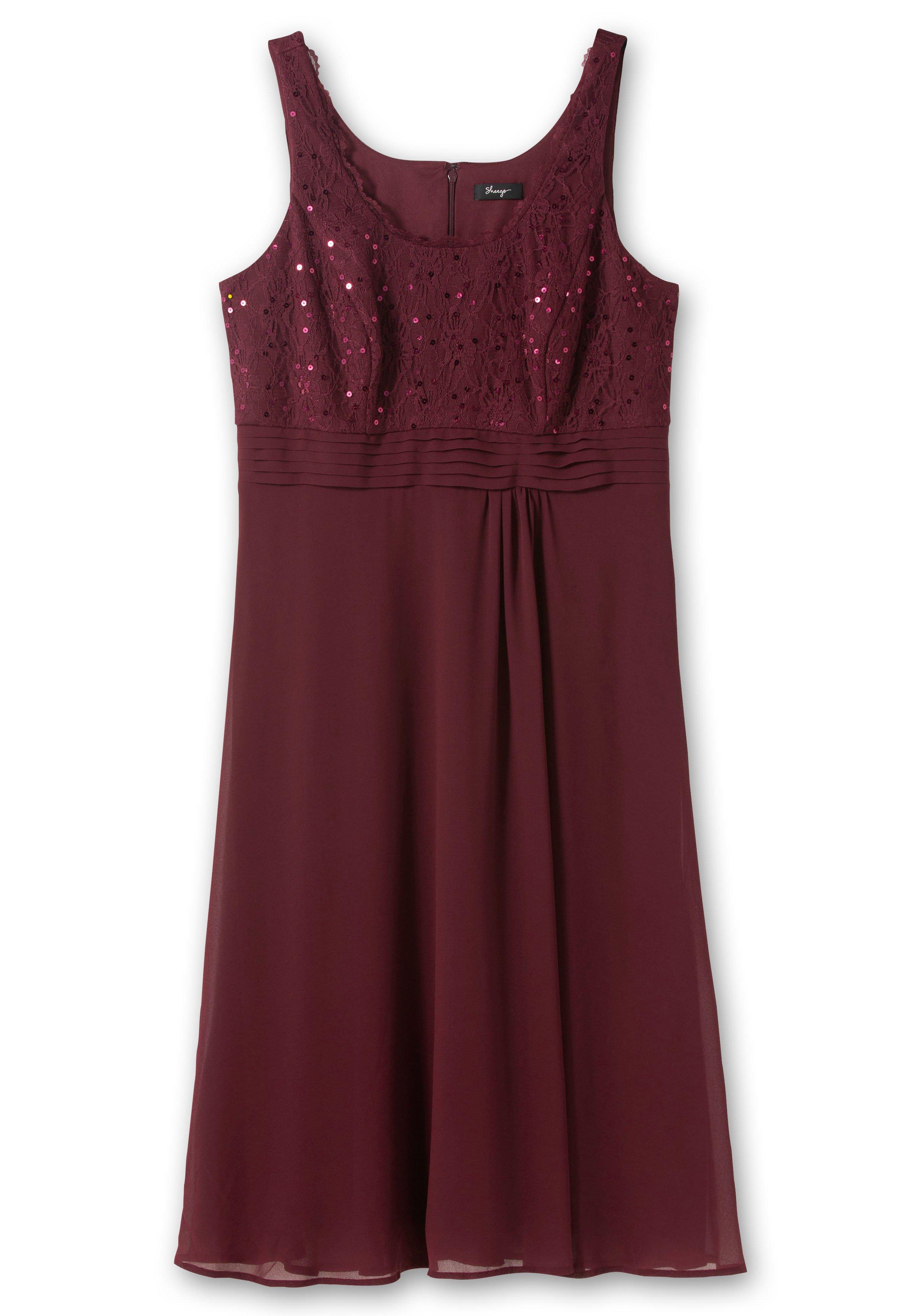 Abendkleid mit Spitze