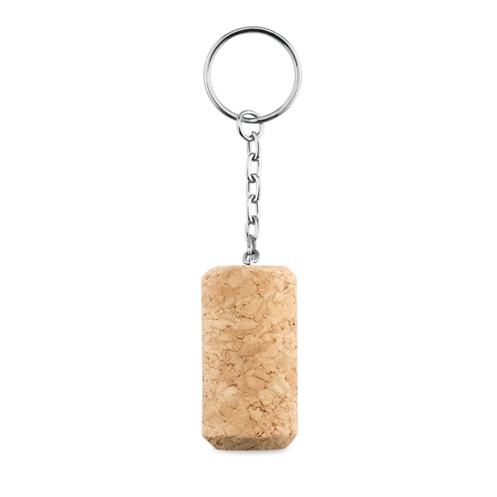 GiftRetail MO9343 - TAPON Porte-Clés bouchon de liège