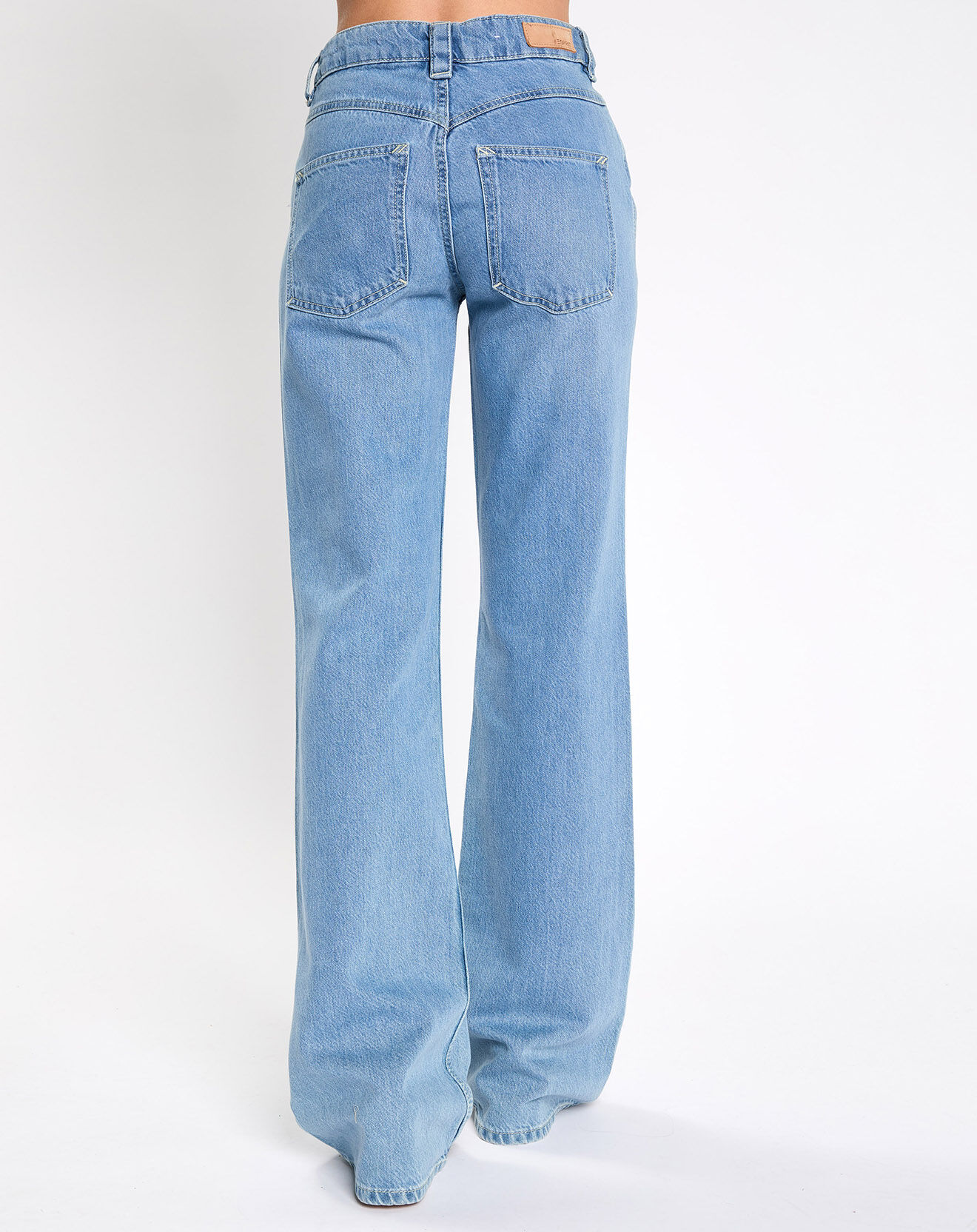 Esprit Jean flare léger bleu clair