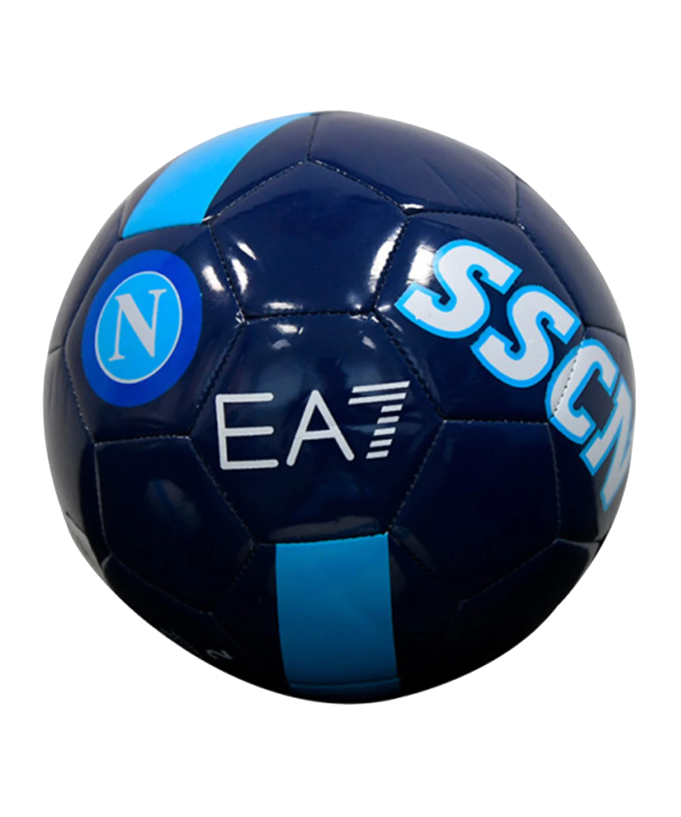 EA7 SSC Neapel Trainingsball Blau
