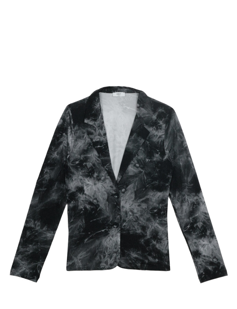 HBT BLAZER FEMME SHIRLEY TIE&DYE NOIR