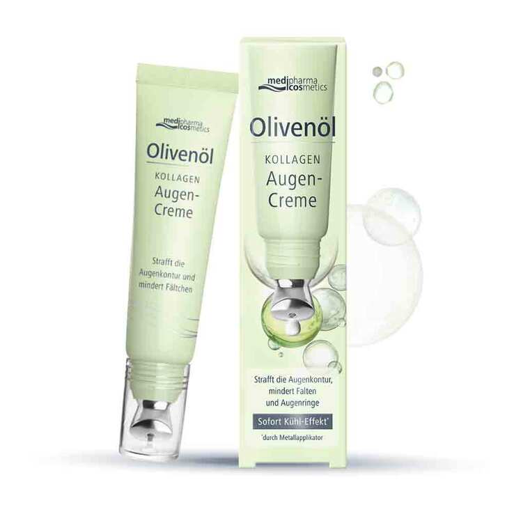 Olivenöl Kollagen Augencreme, 15 ml