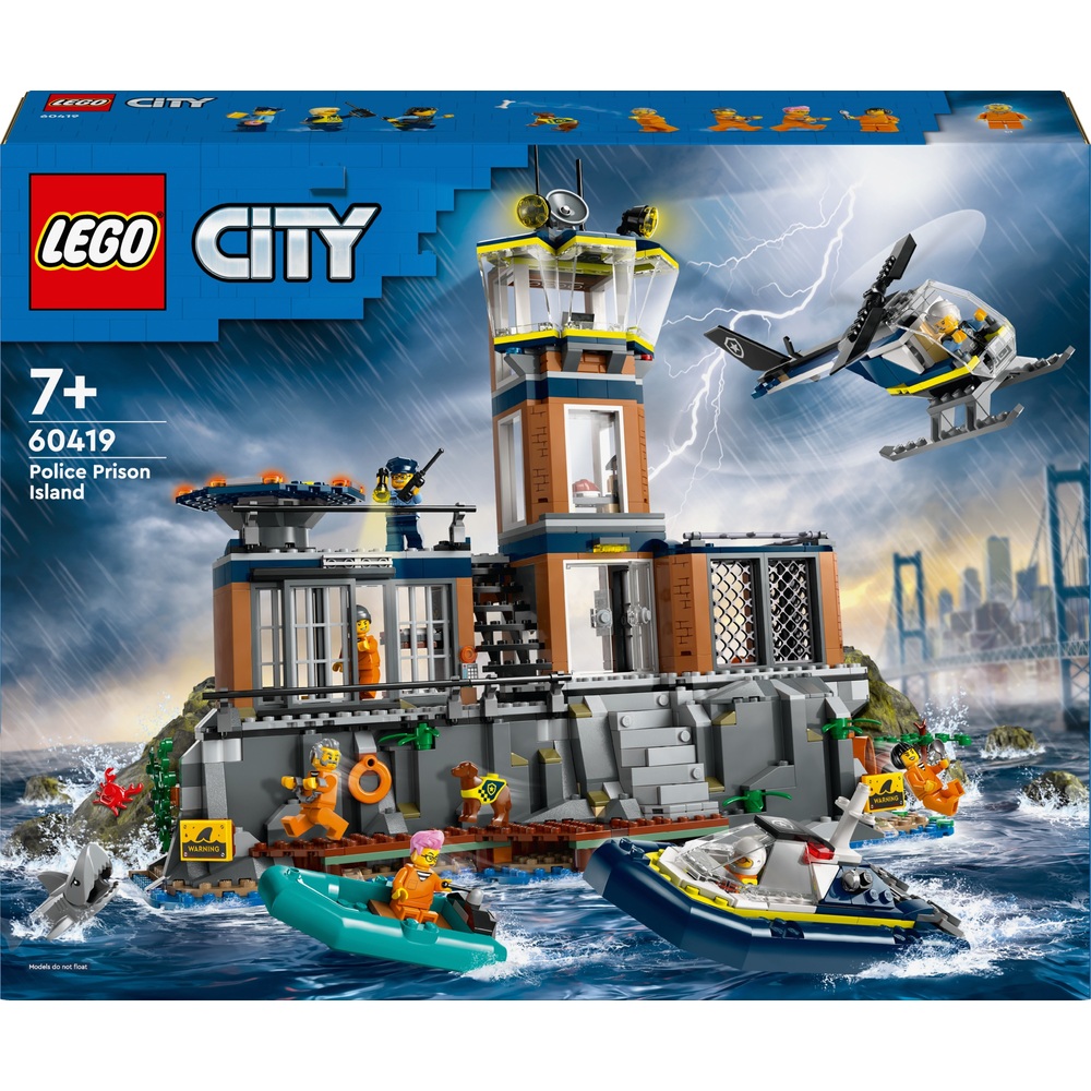 LEGO City 60419 Polizeigefängnisinsel Bauset