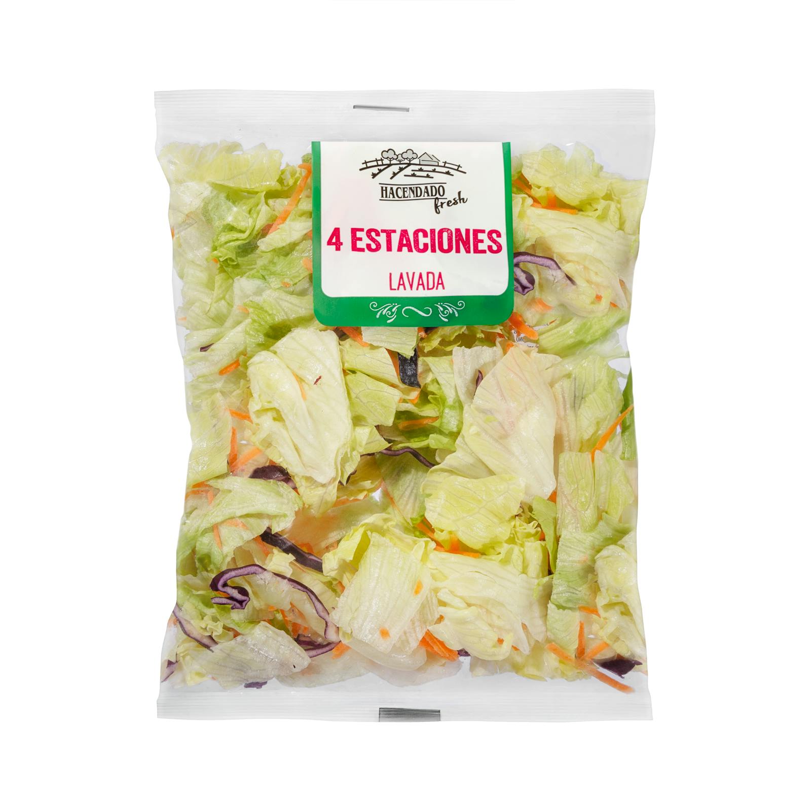 Salade mixte 4 saisons lavée