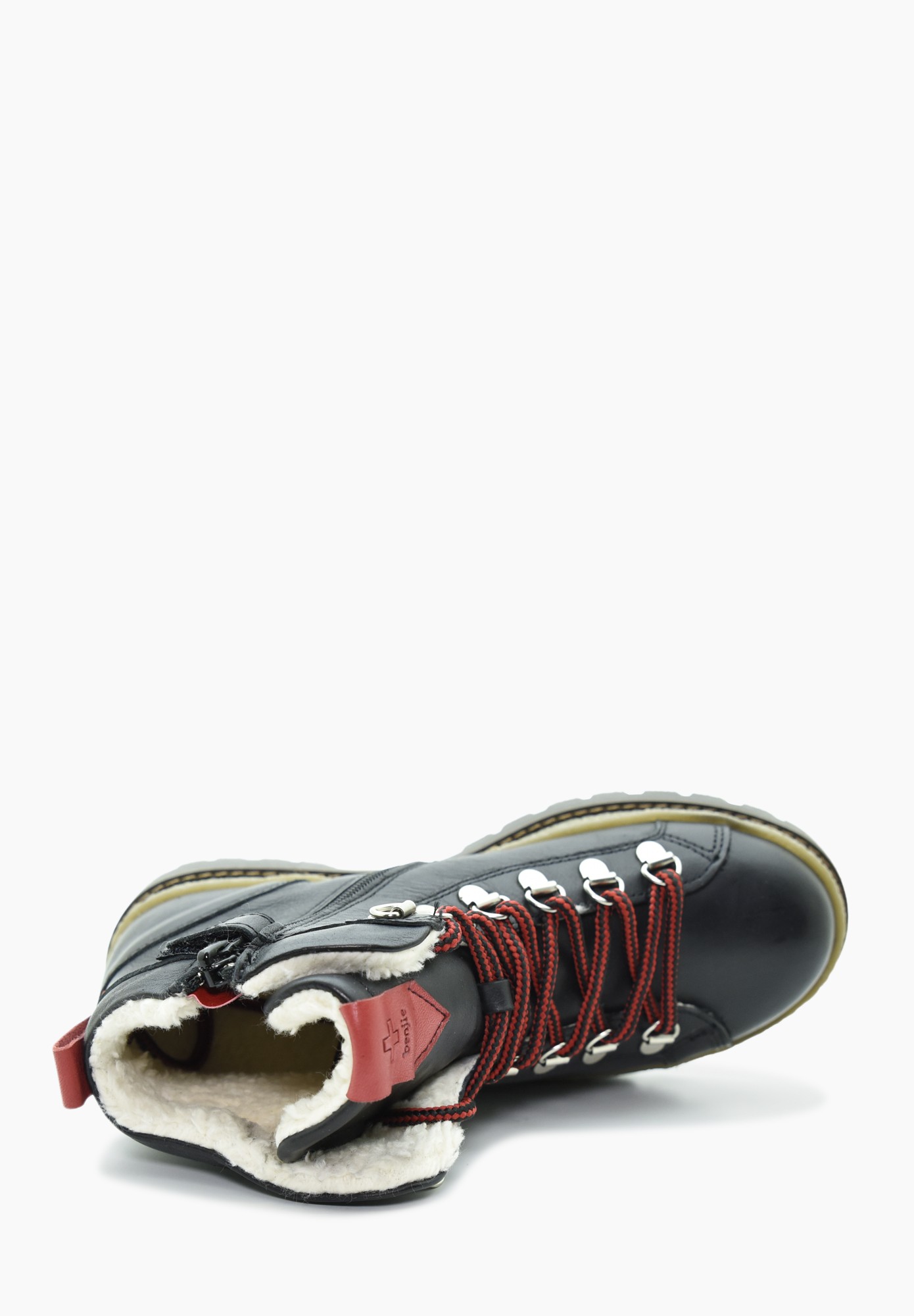 Alps sport TEX Wollfutter Junior Schwarz