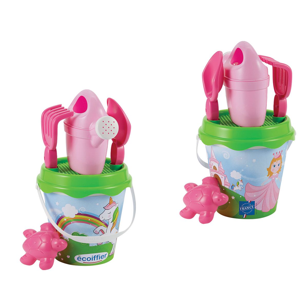 Seau garni décor licorne 17 cm