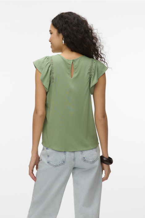 Vero Moda groene dames t-shirt