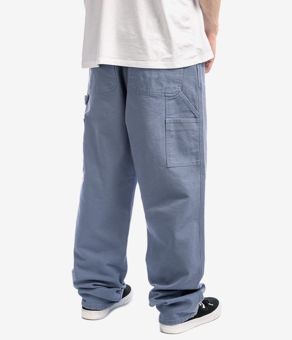 Carhartt WIP Single Knee Pant Organic Dearborn Hose (bay blue aged canvas)