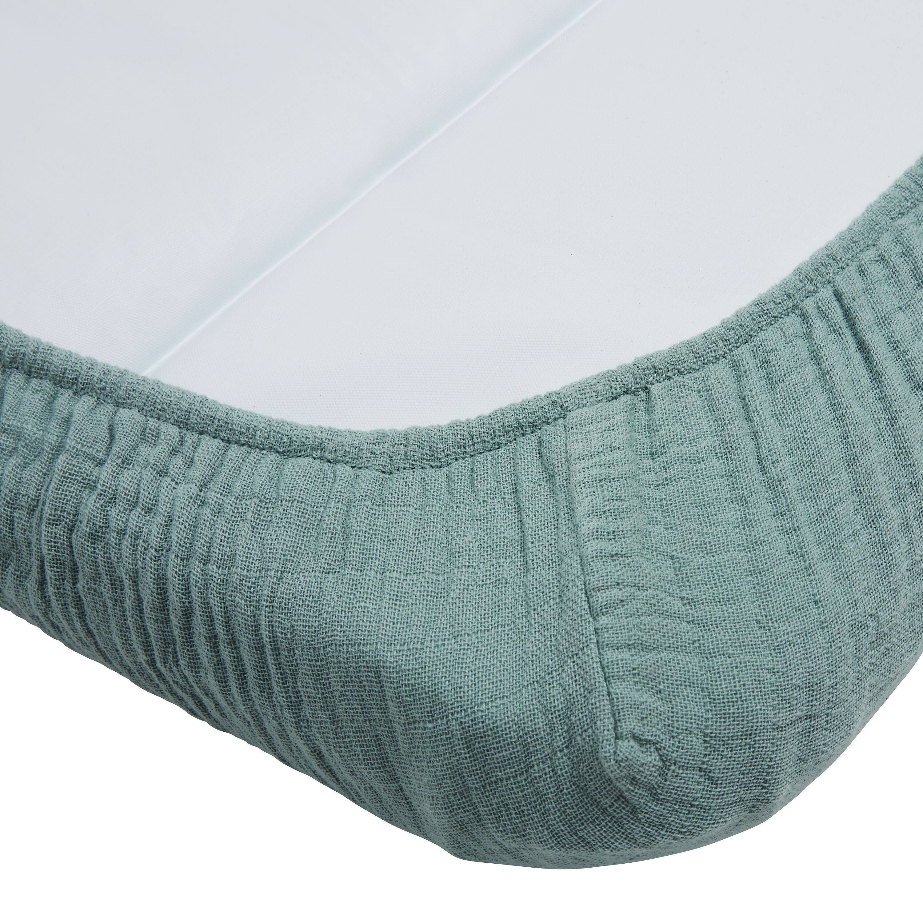 NICOLA Wickelmatte-Bezug - Mint / B: 75.0 cm x T: 70.0 cm x H: 8.0 cm