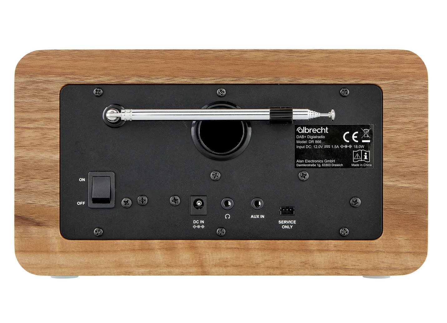Digital-Radio mit großem Farbdisplay