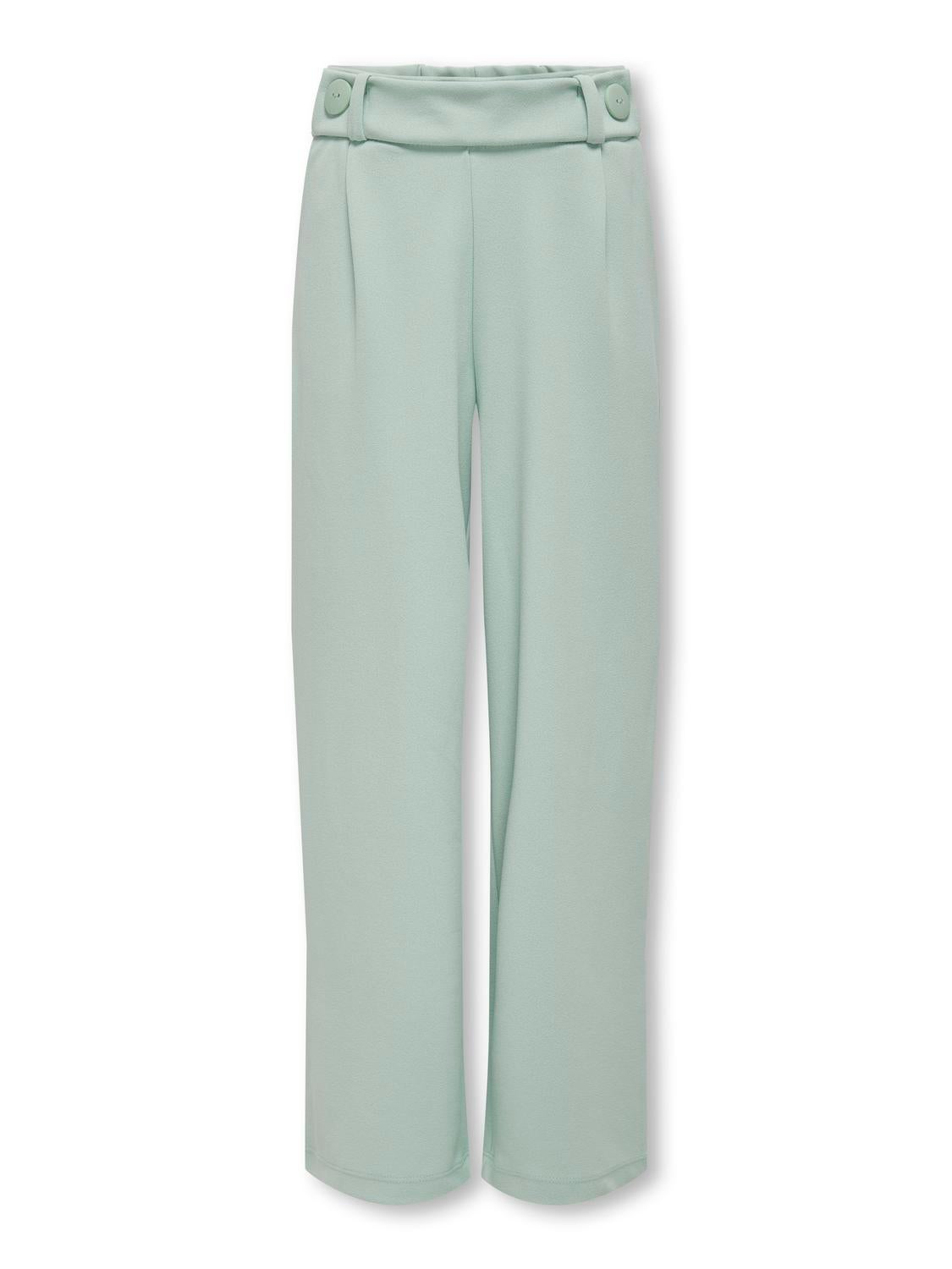 KOGSANIA Mittlere Taille Normal geschnitten Hose Harbor Gray
