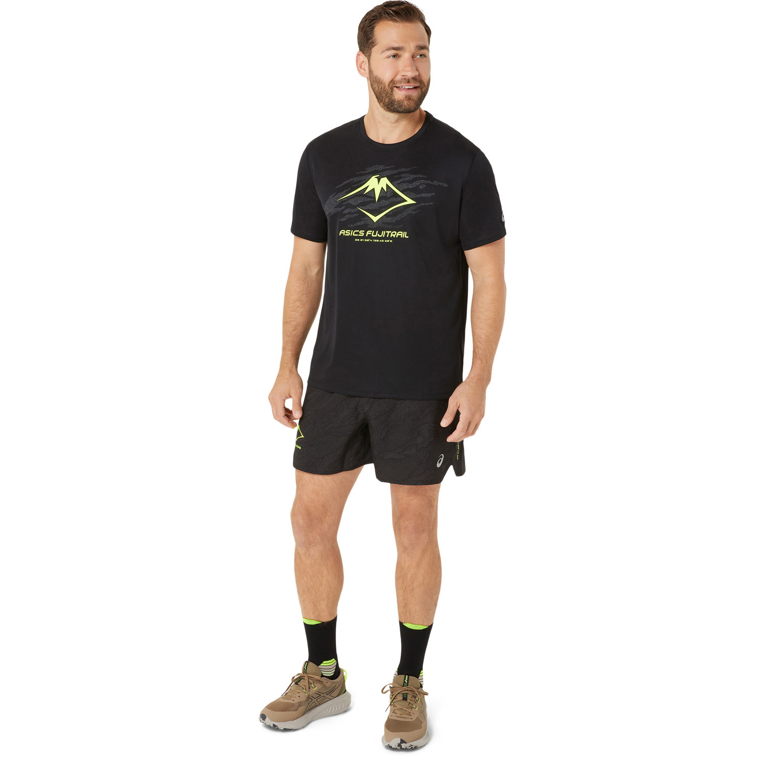 ASICS Fujitrail 5'' Short Heren